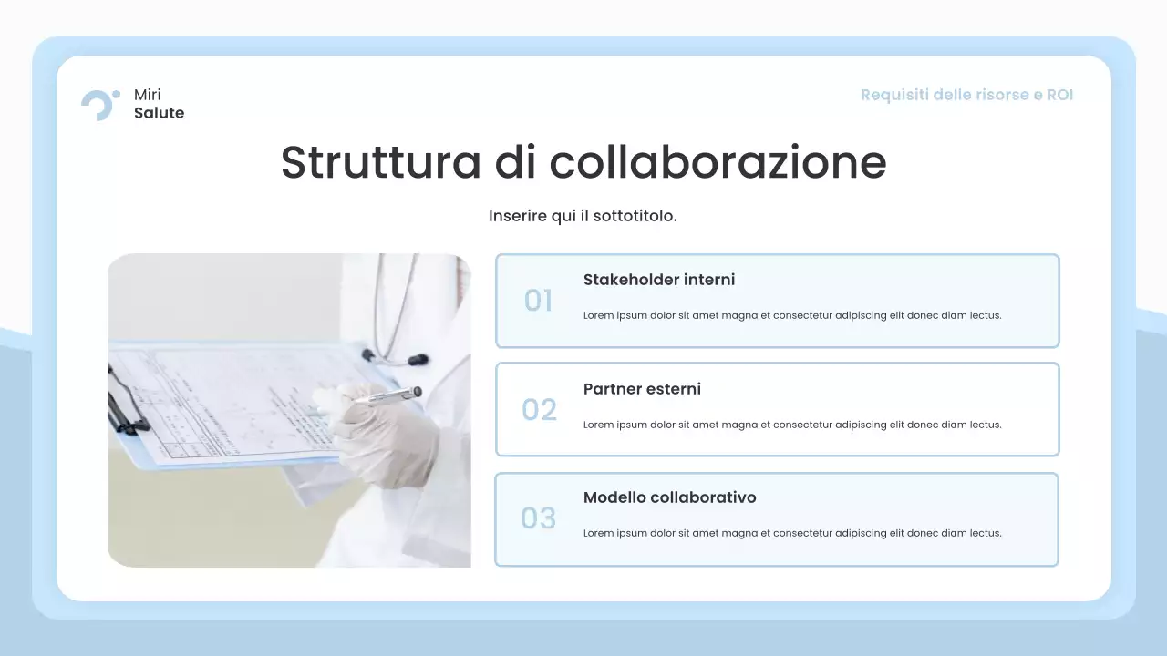 Presentazione di Blue Modern Healthcare