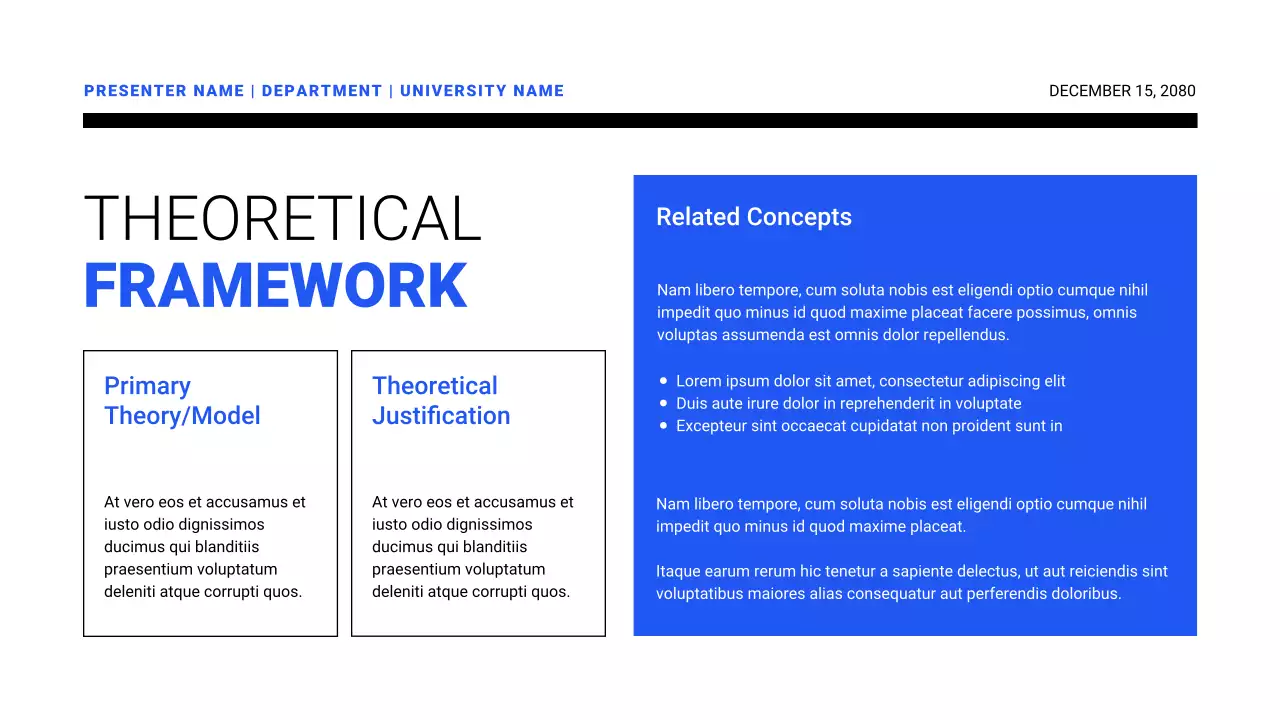 Clean Black and Blue Research Proposal
