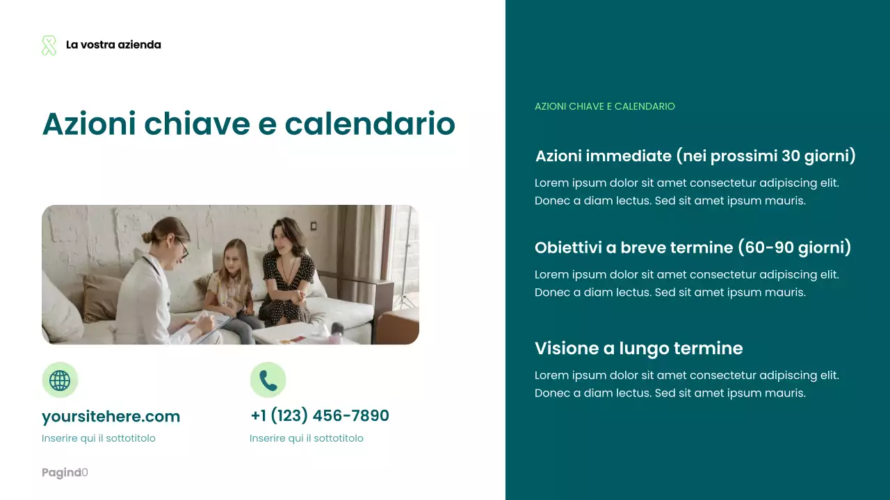 Presentazione di Teal Modern Healthcare