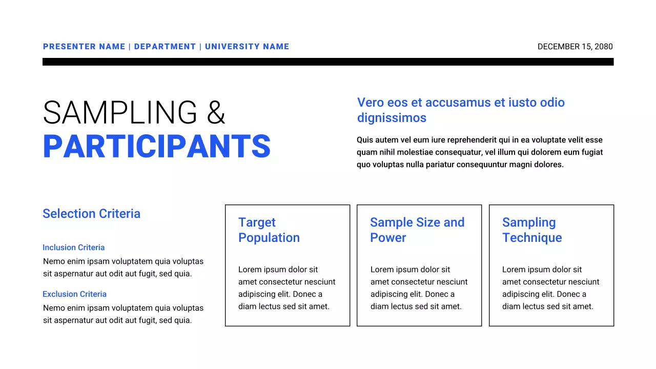 Clean Black and Blue Research Proposal