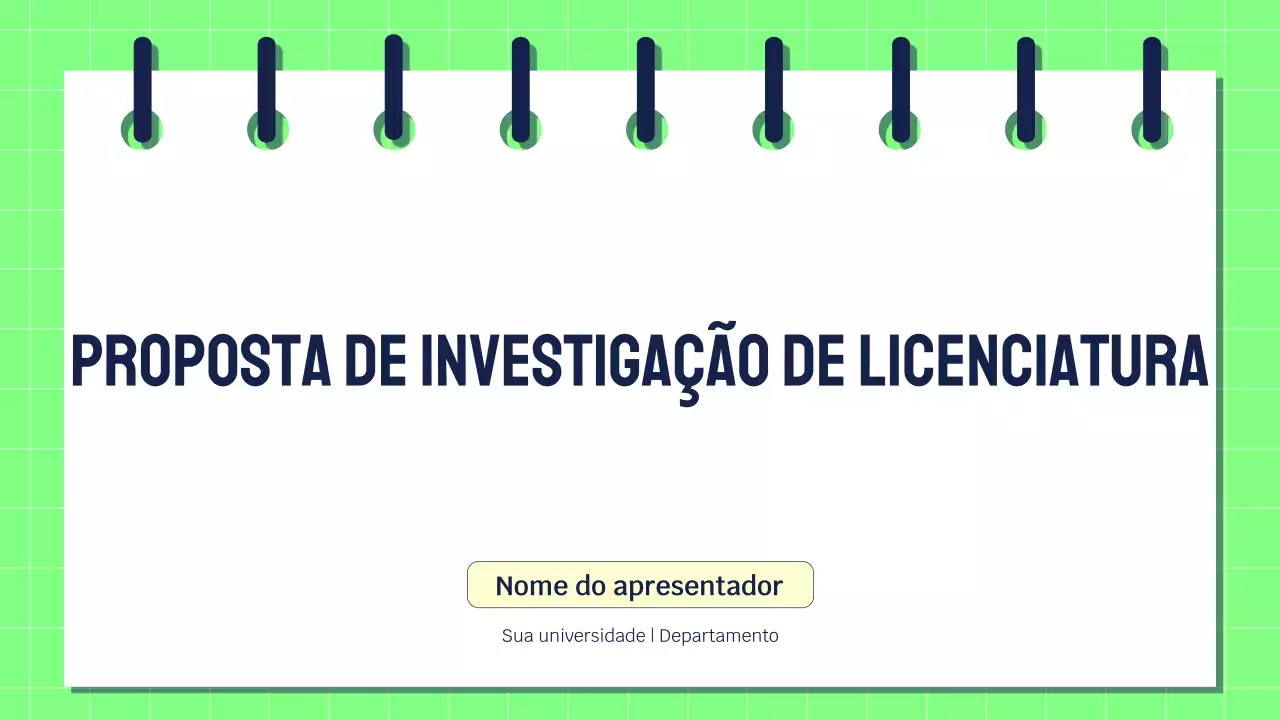 Apresentação da Pesquisa Verde Moderna