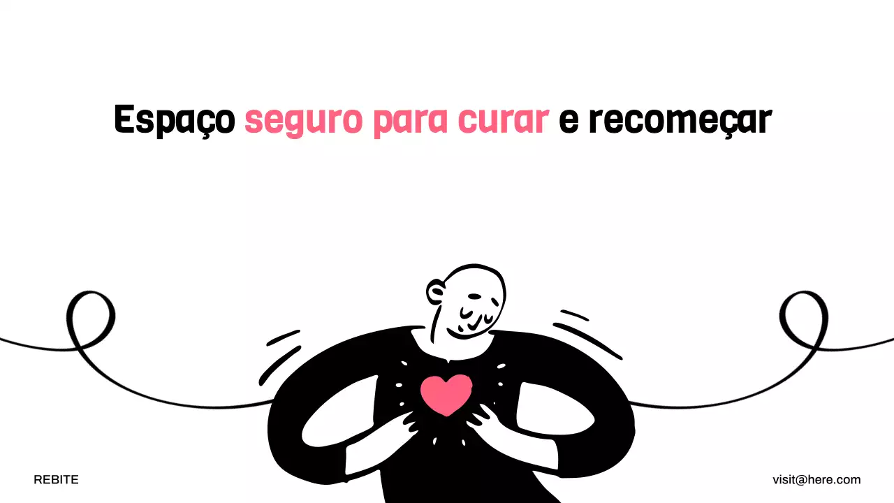 Apresentação do Tratamento Ilustrativo Minimalista Rosa