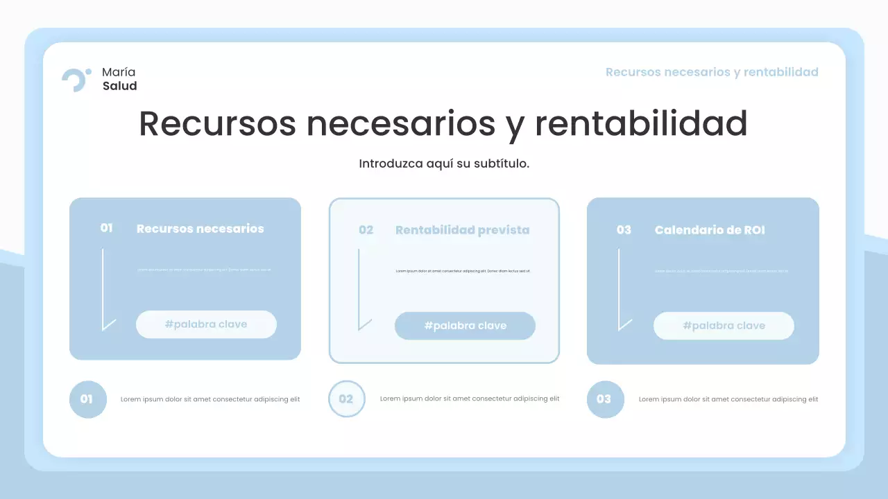 Presentación de Blue Modern Healthcare