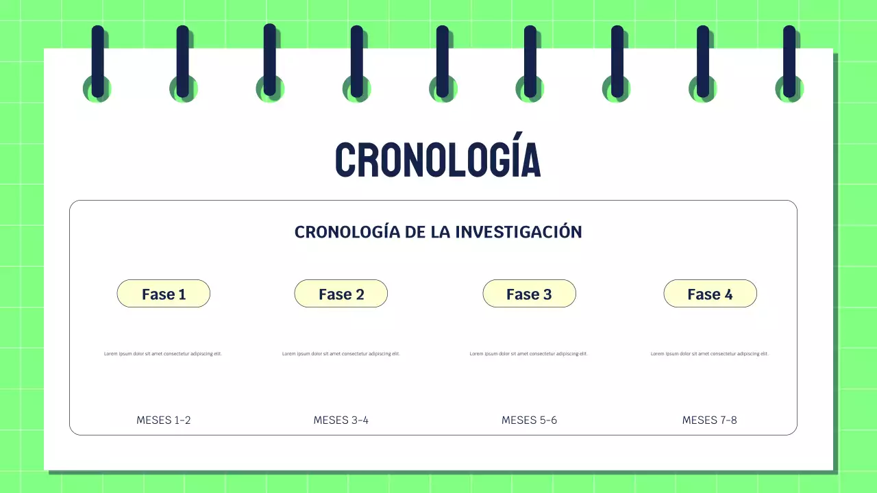 Presentación de investigación moderna y ecológica