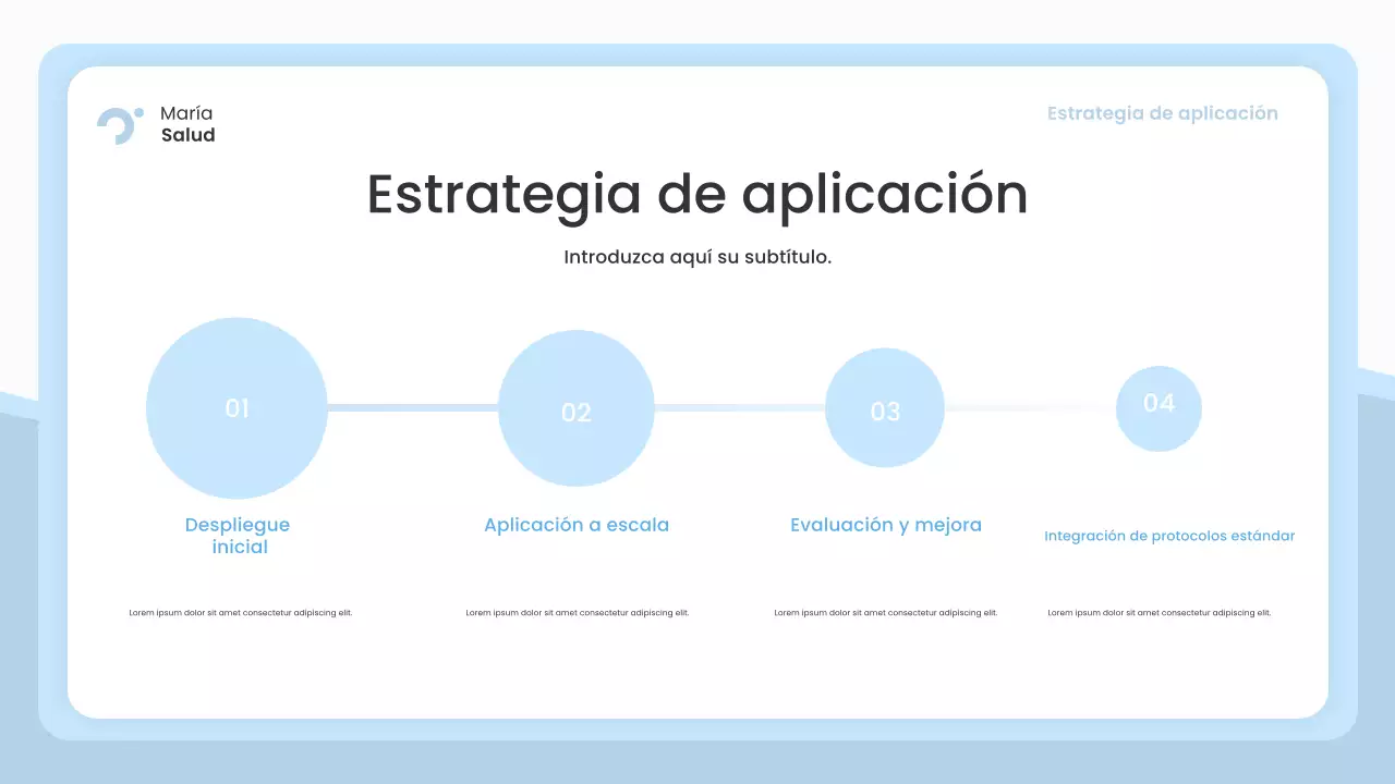 Presentación de Blue Modern Healthcare