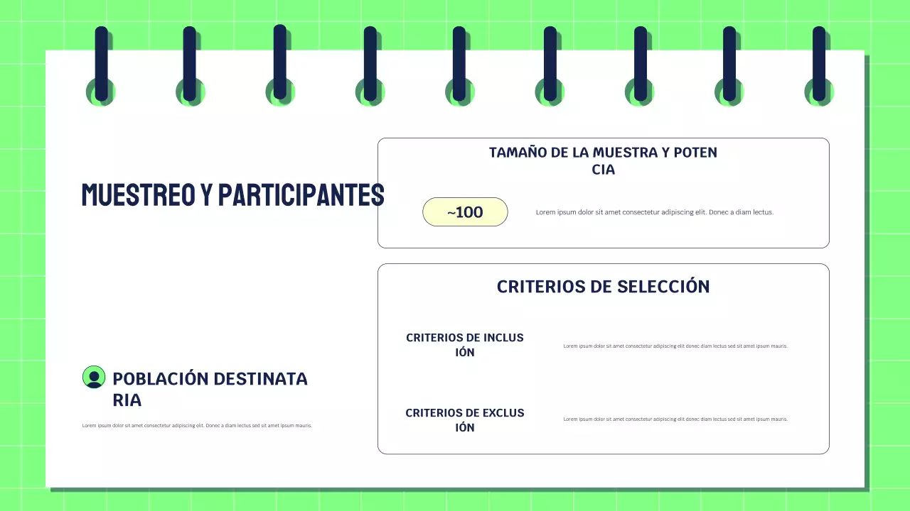 Presentación de investigación moderna y ecológica