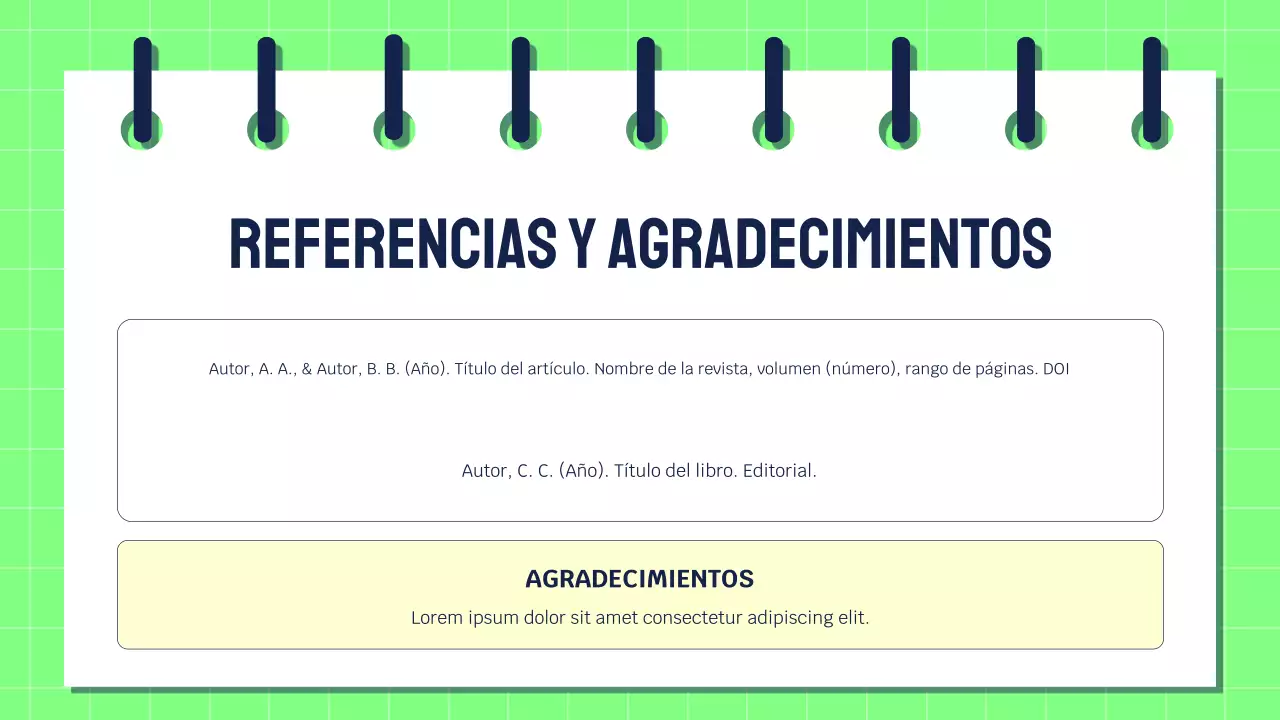 Presentación de investigación moderna y ecológica
