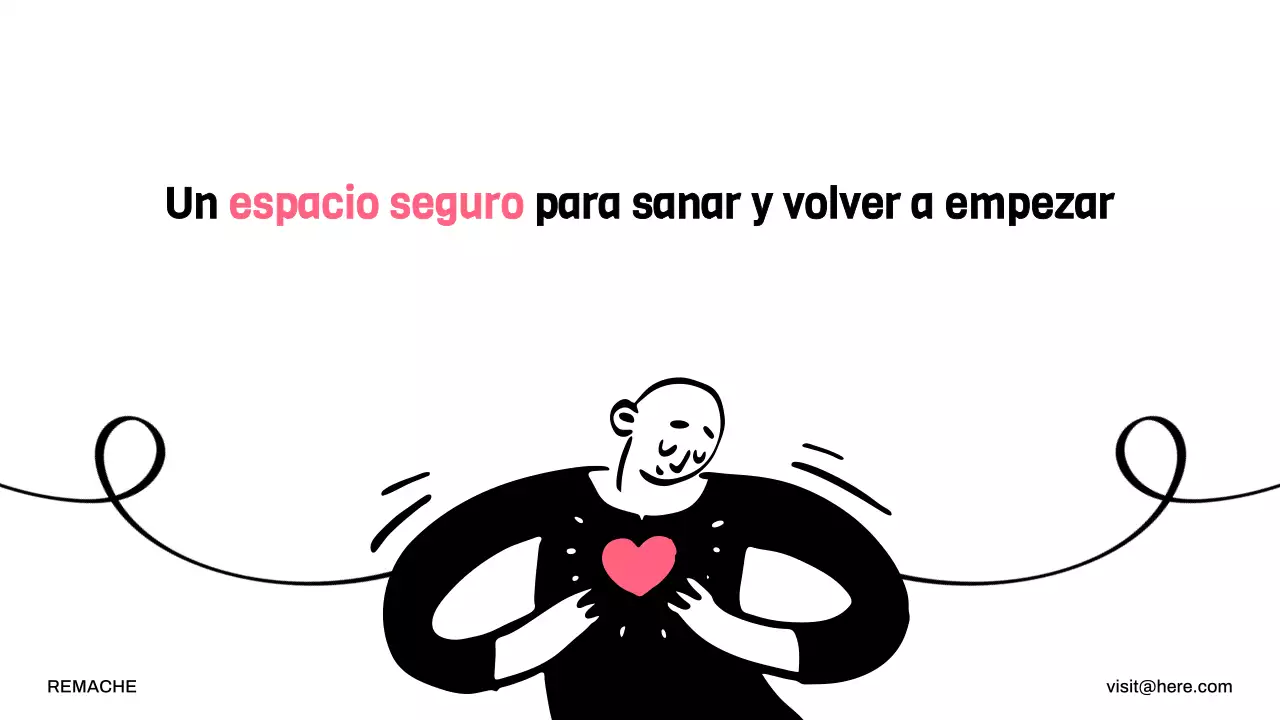 Presentación ilustrativa del tratamiento minimalista rosa