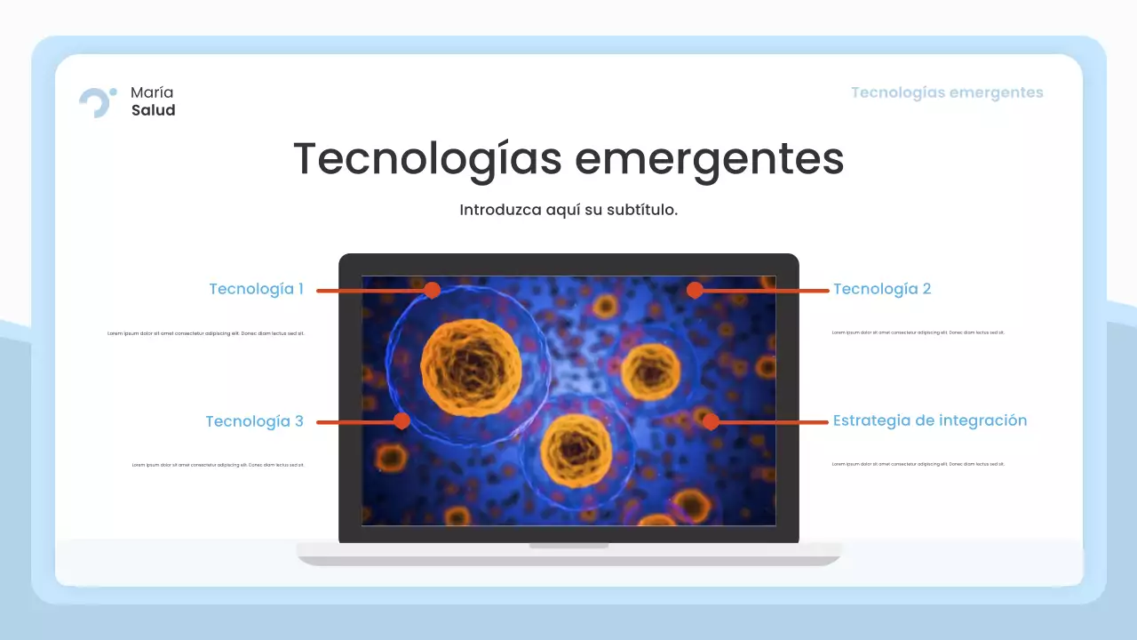Presentación de Blue Modern Healthcare