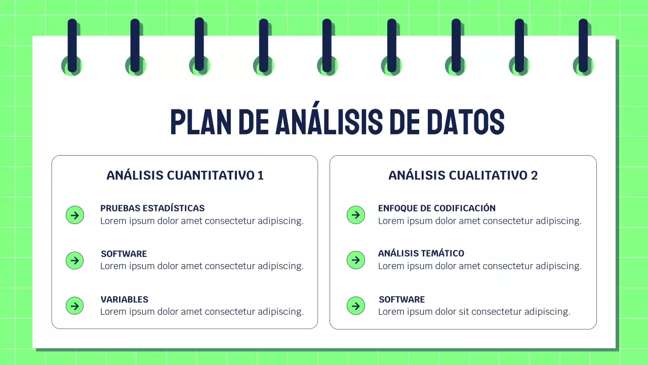 Presentación de investigación moderna y ecológica