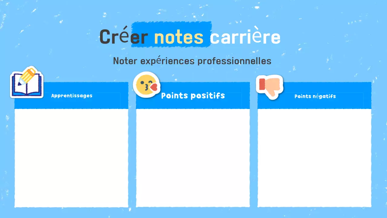 Planificateur de vacances simple et éducatif Sky Blue