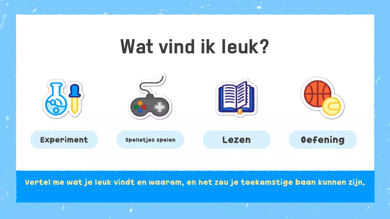 Hemelsblauwe eenvoudige educatieve materialen vakantieplanner