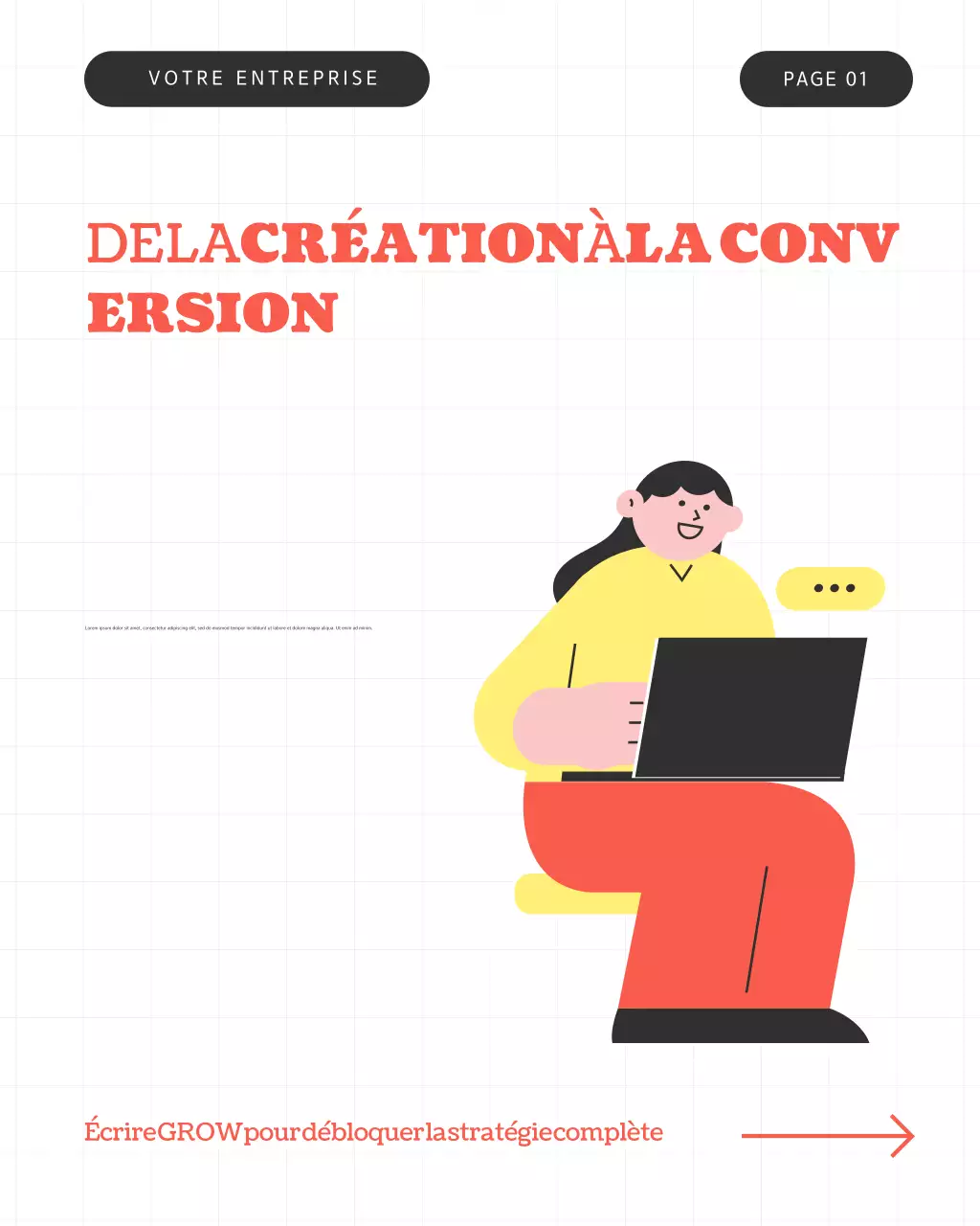 Carrousel de conseils pour les créateurs modernes de Red