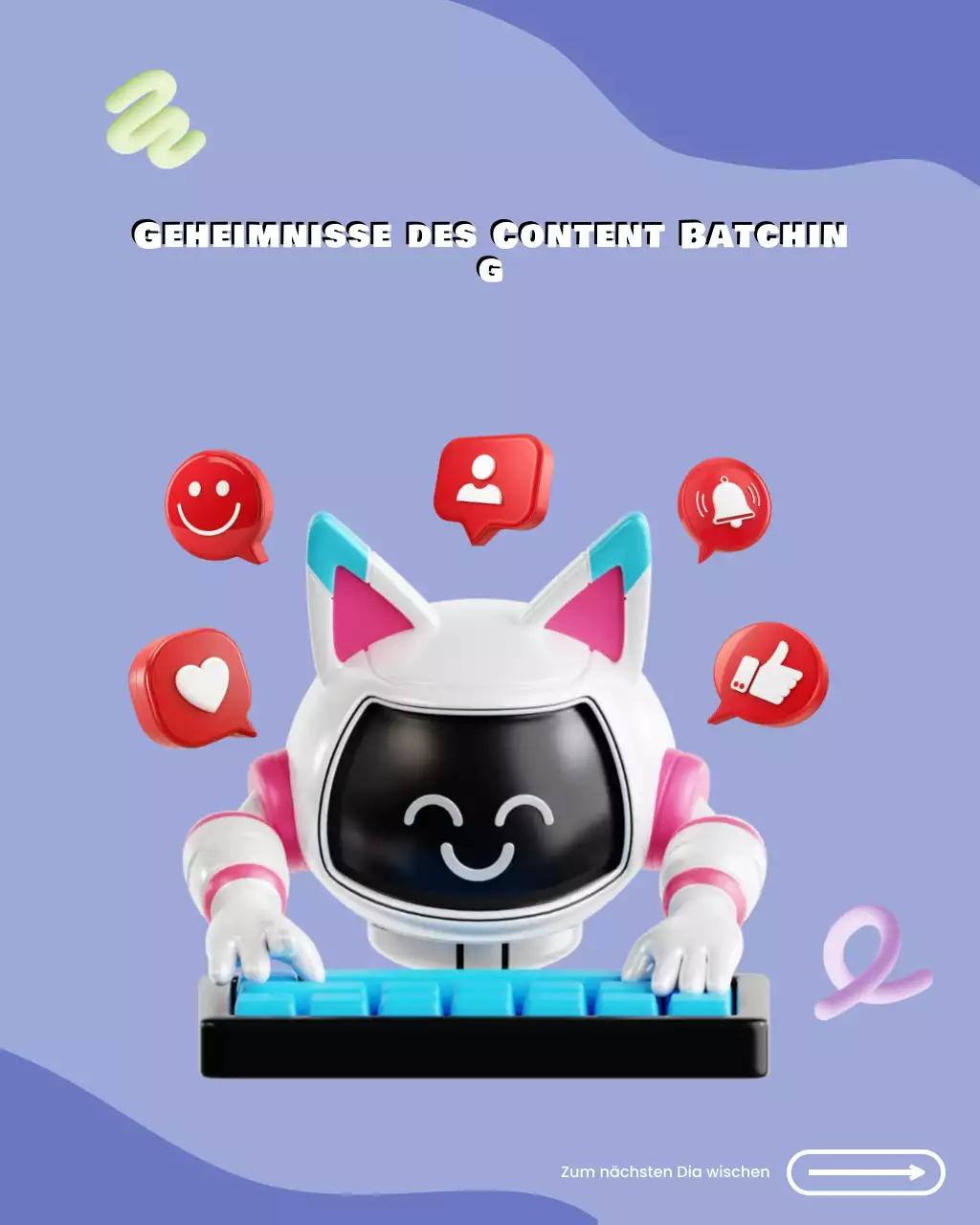 Red Modern Content Guide Instagram-Beitrag