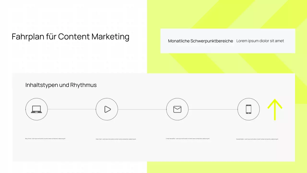 Steigern Sie Ihre Online-Präsenz Minimal Modern Yellow Präsentation