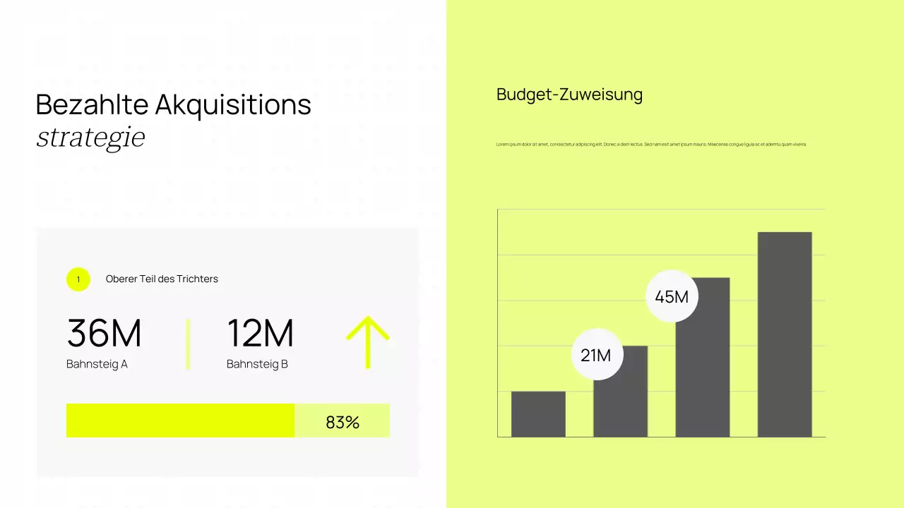 Steigern Sie Ihre Online-Präsenz Minimal Modern Yellow Präsentation