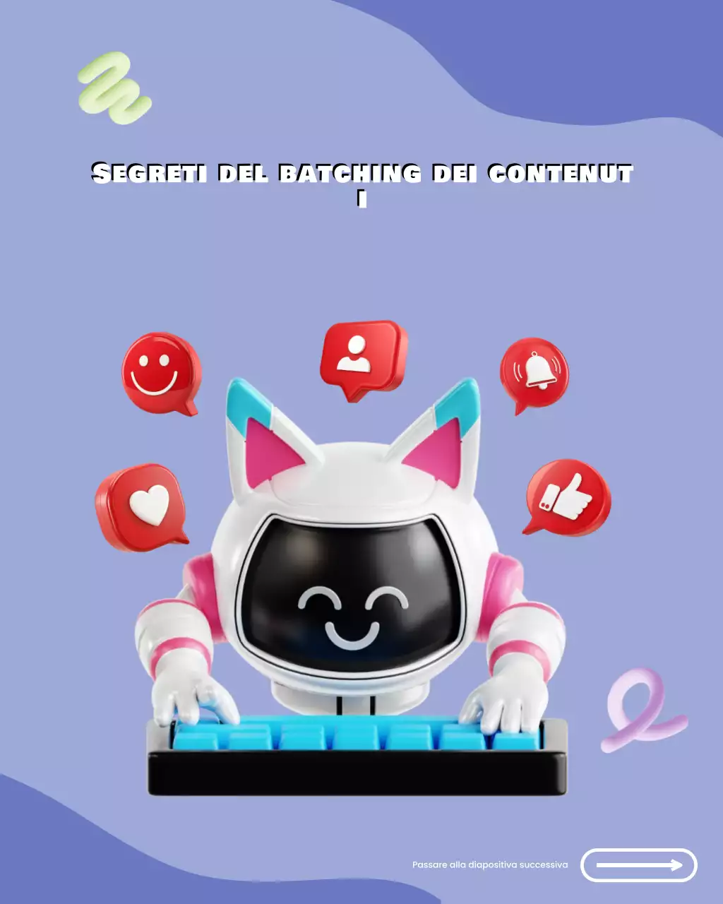 Guida ai contenuti moderni rossi - Post di Instagram