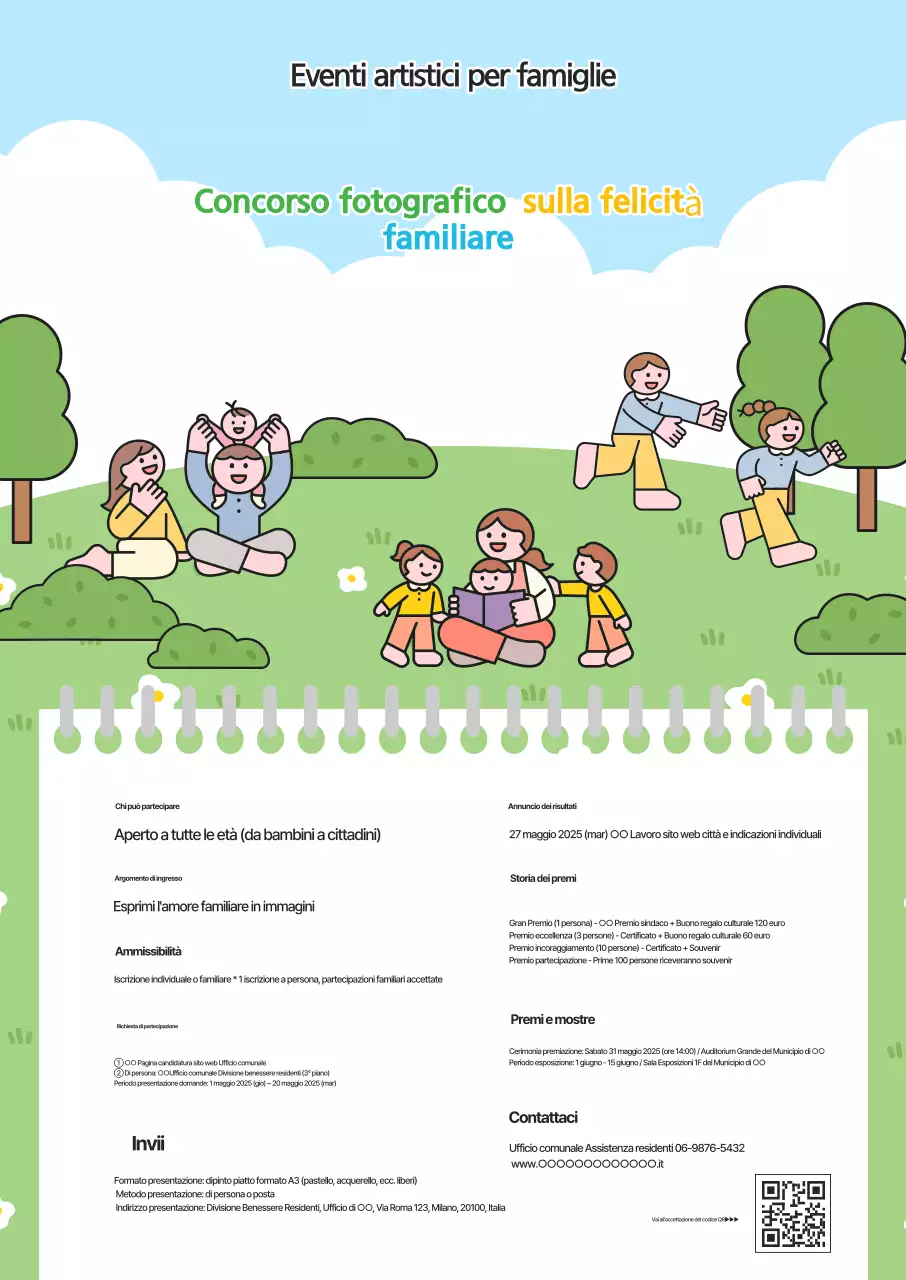 Concorso per famiglie "Sky Blue Baby"