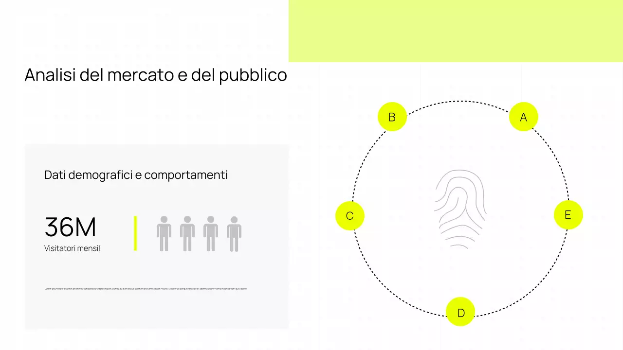Aumenta la tua presenza online Presentazione moderna e minimalista gialla