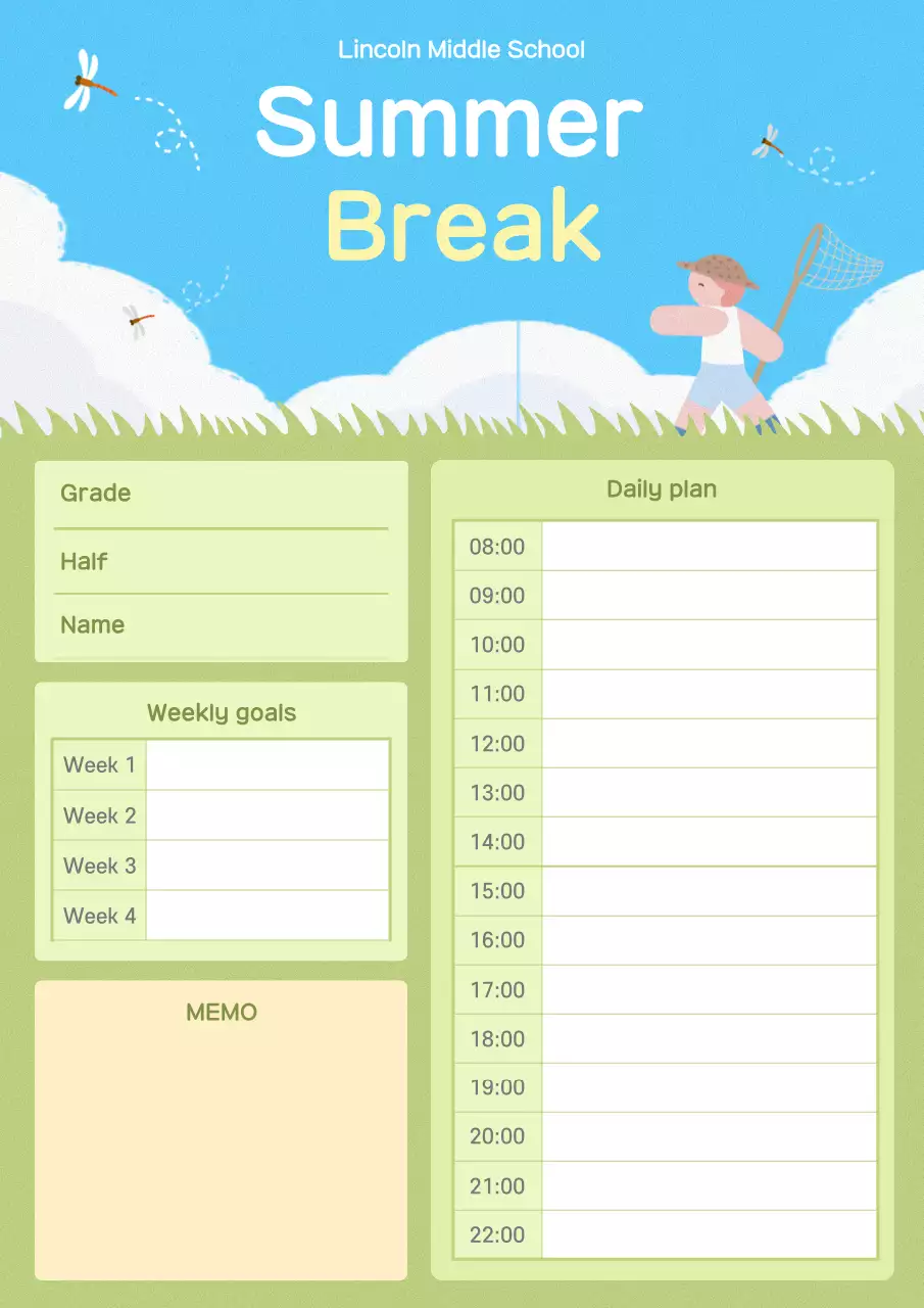 Kế hoạch nghỉ mát của Mint Baby