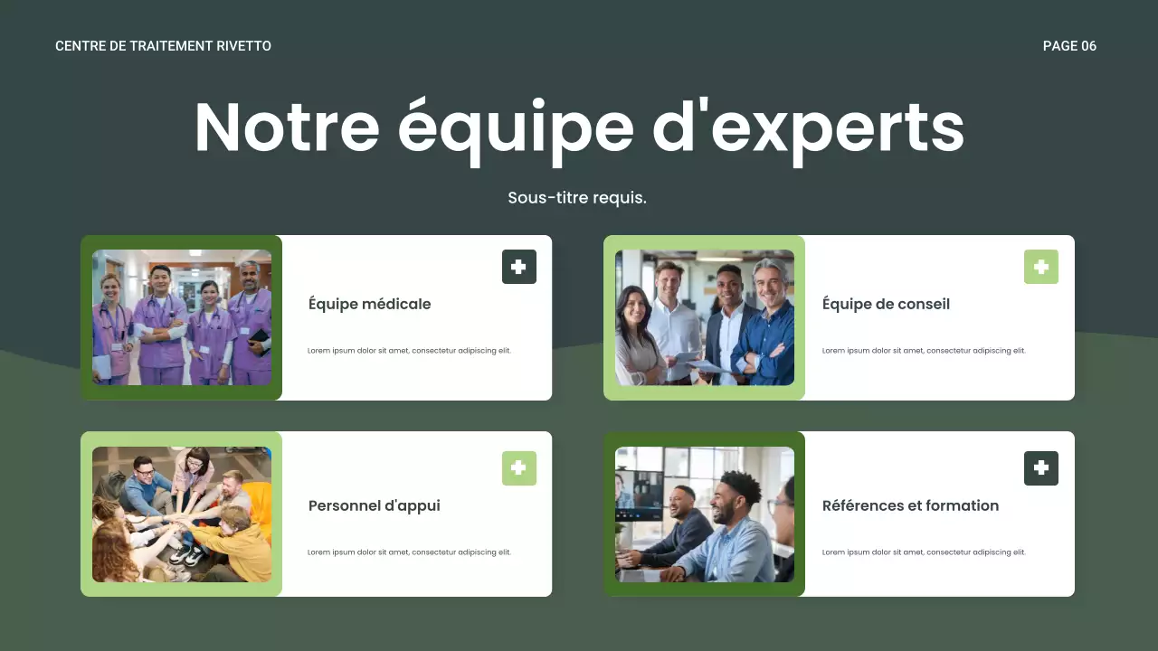 Présentation du bien-être et de la récupération modernes et écologiques