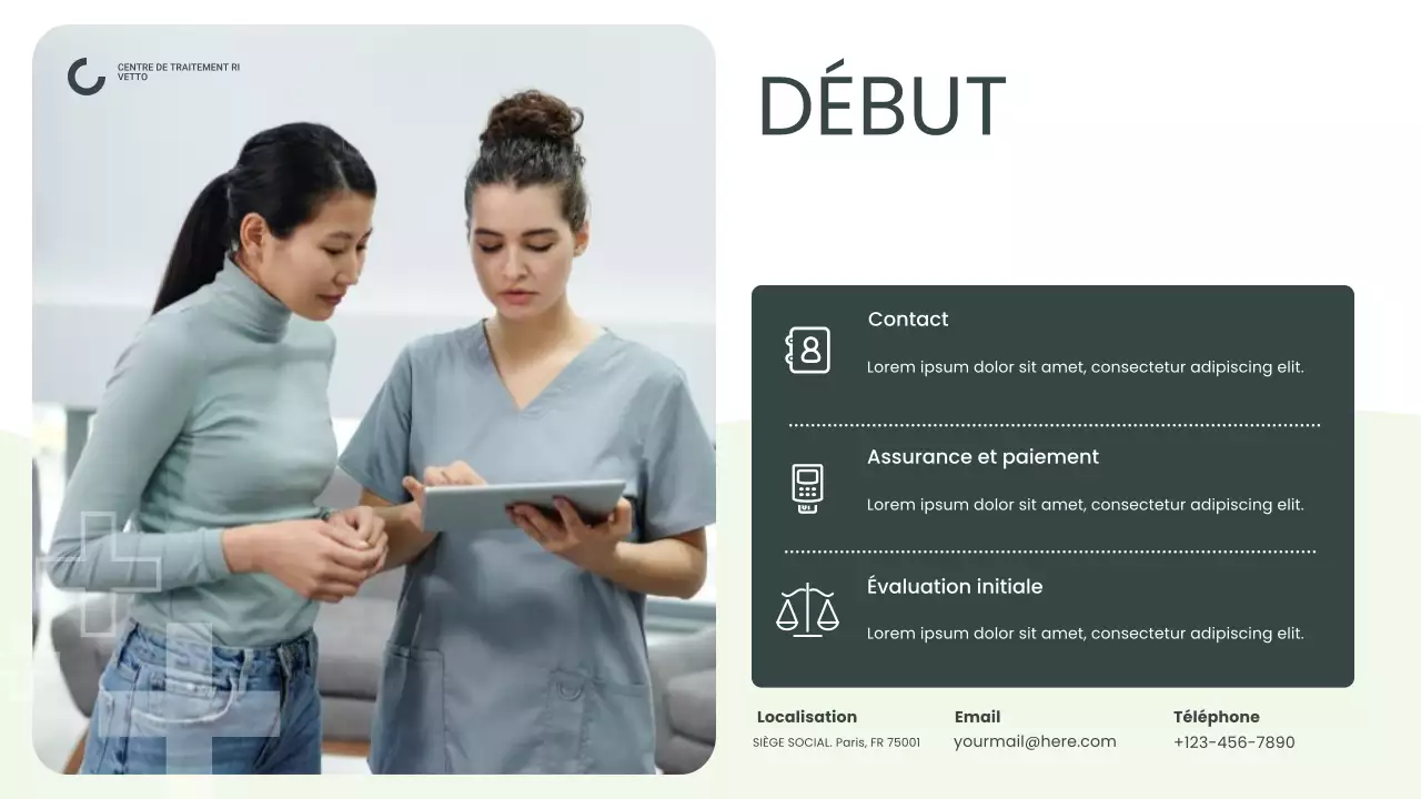 Présentation du bien-être et de la récupération modernes et écologiques