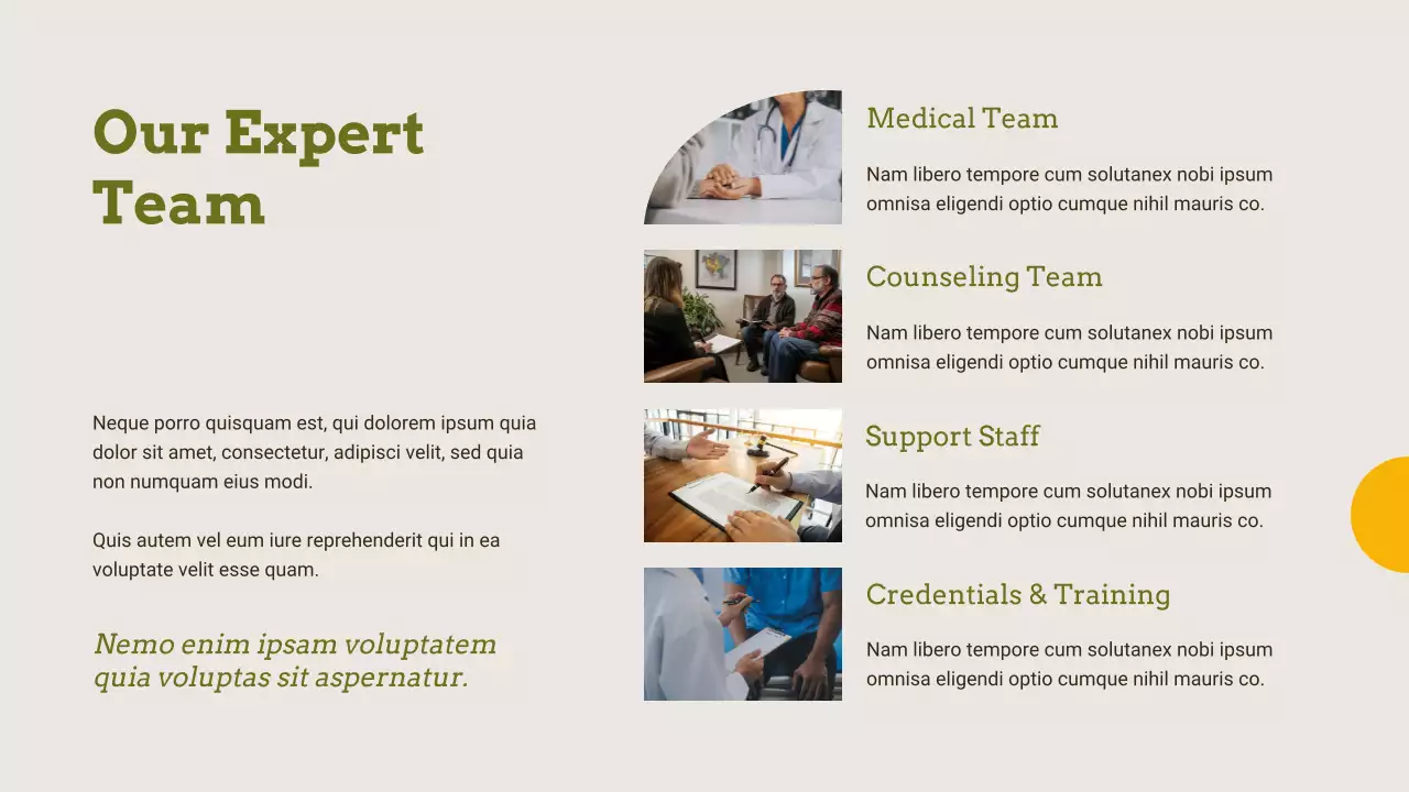 Beige and Olive Substance Abuse Recovery Presentation