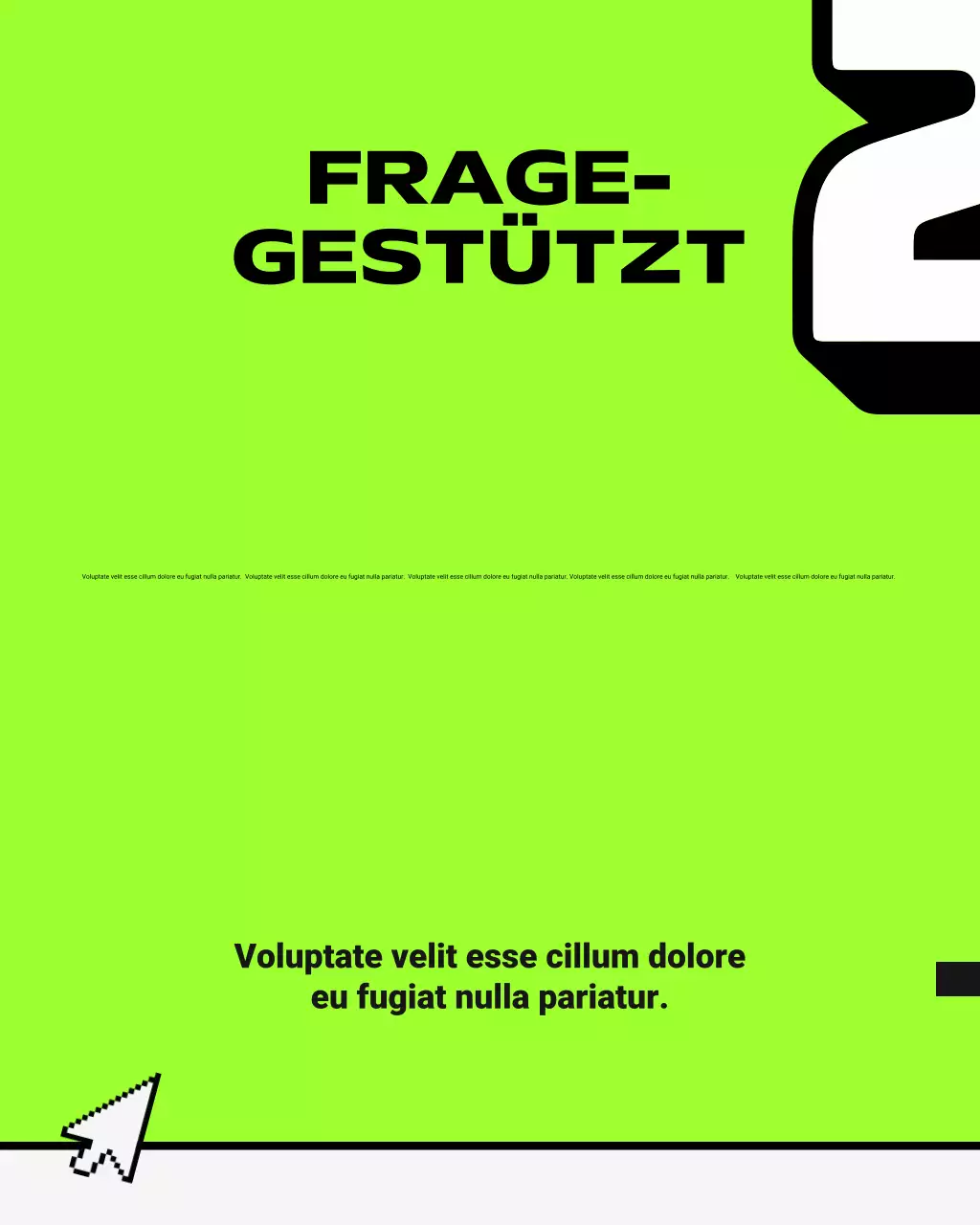 blauer Retro-Inhaltsführer