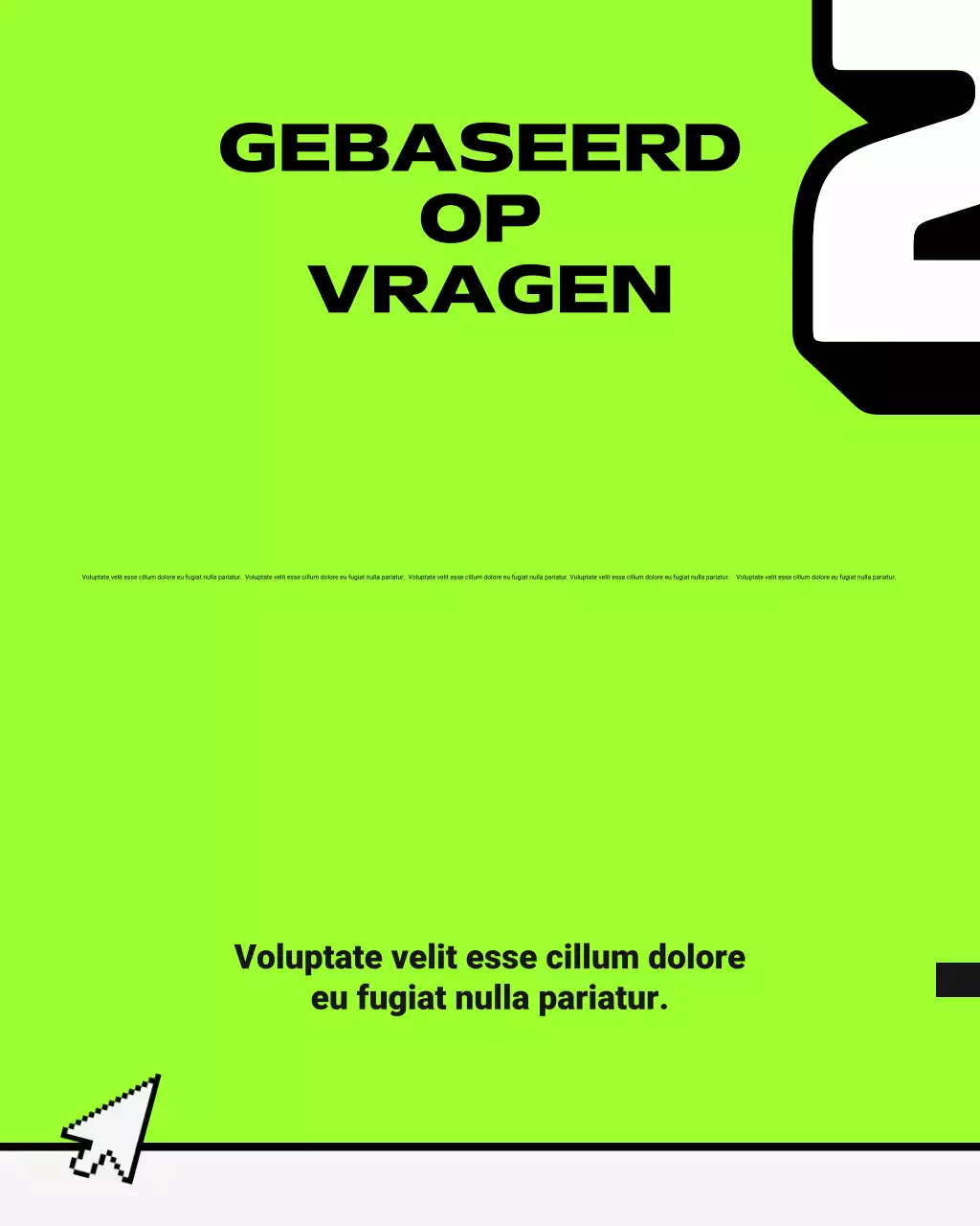 blauwe retro-inhoudsgids