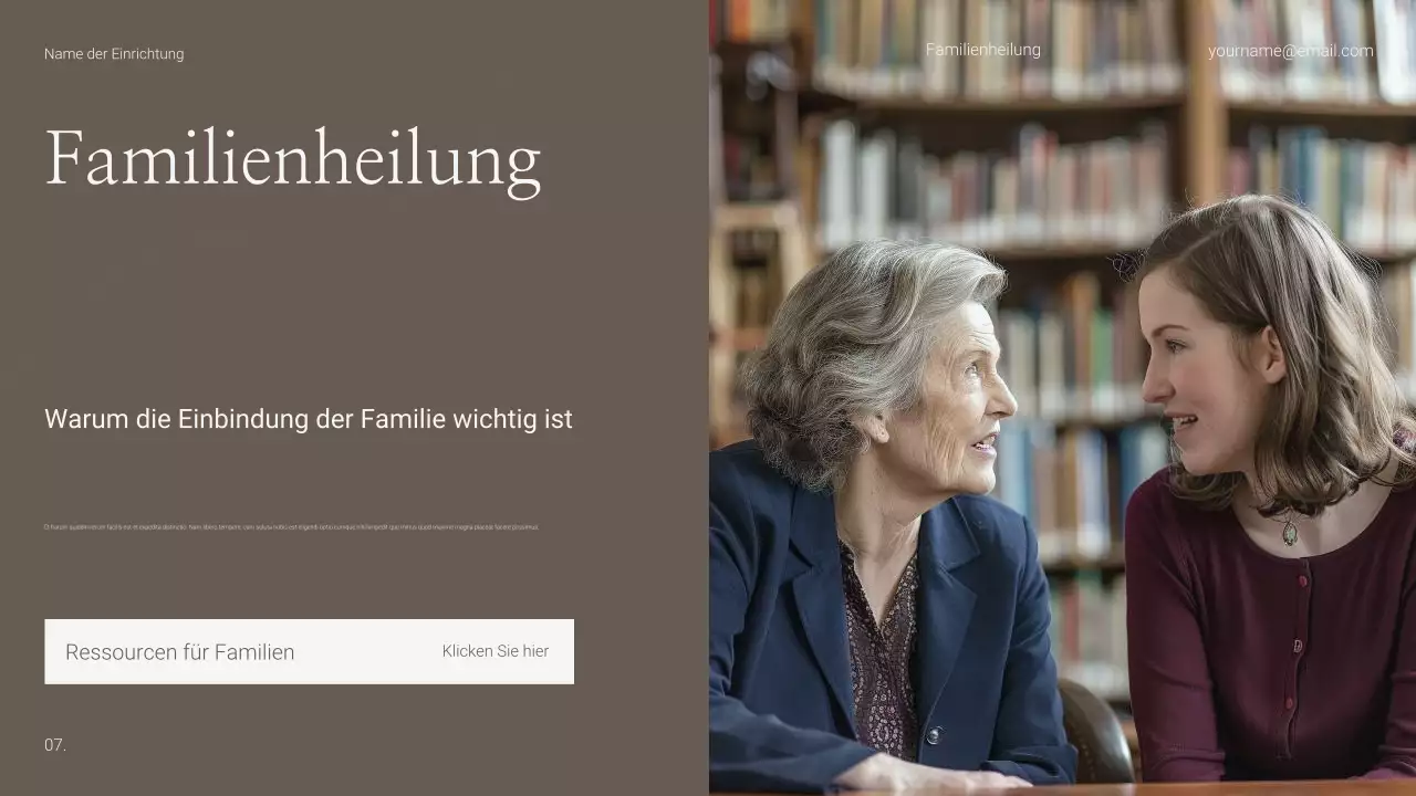 Präsentation des Simple and Human Wellness Center zur Suchtrehabilitation