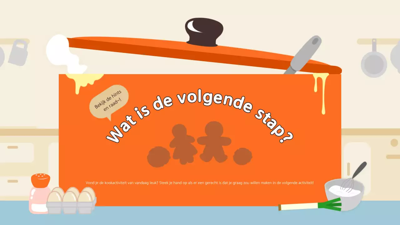 Oranje Baby Kook Educatief Materiaal