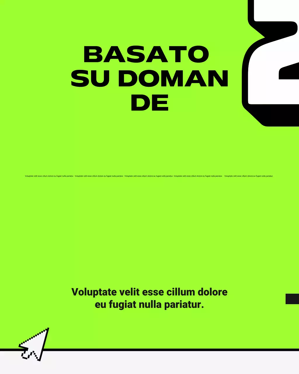 guida ai contenuti retrò blu