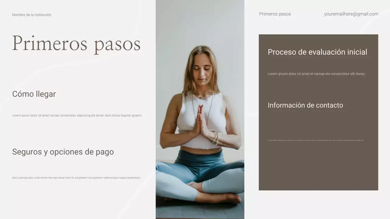 Presentación sobre la recuperación de adicciones del Centro de Bienestar Simple y Humano
