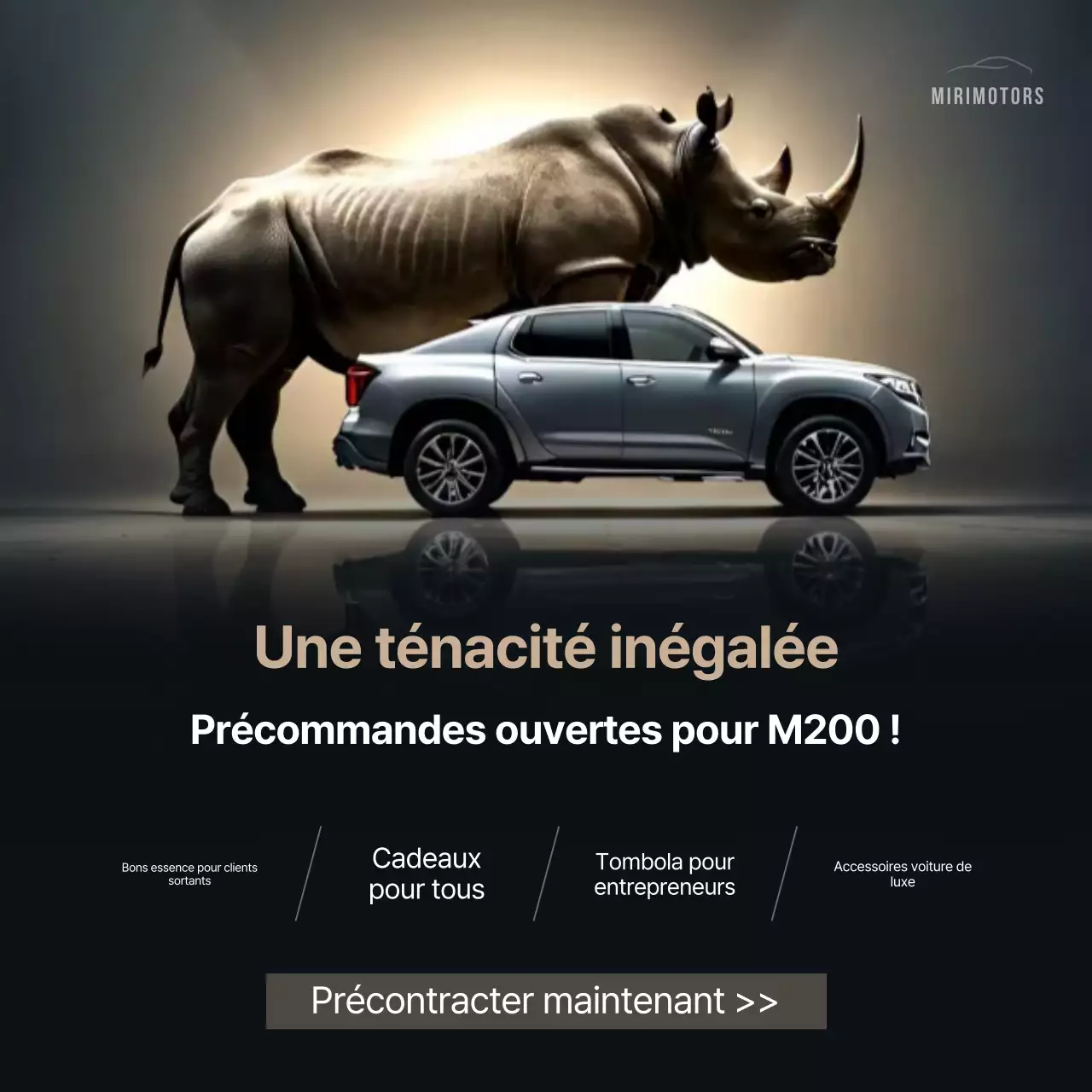 publicité pour une voiture grise moderne
