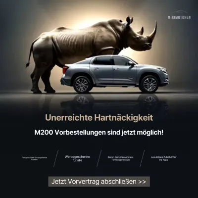 graue moderne Autowerbung