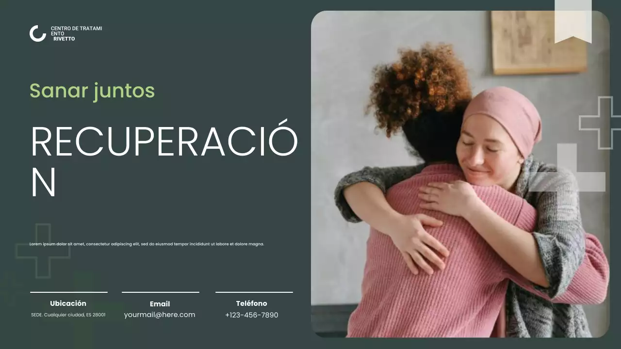 Presentación de Green Modern Recovery Wellness