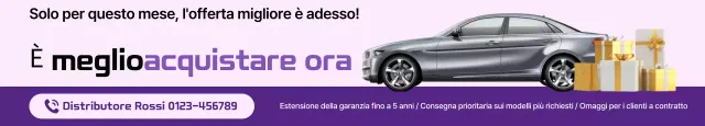 Pubblicità dell'auto moderna Yeon Bora
