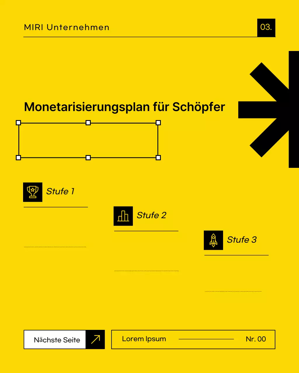 Gelbes modernes Creator-Tipps-Instagram-Post-Karussell