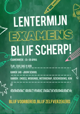 Aankondiging van het Green Classic-examen