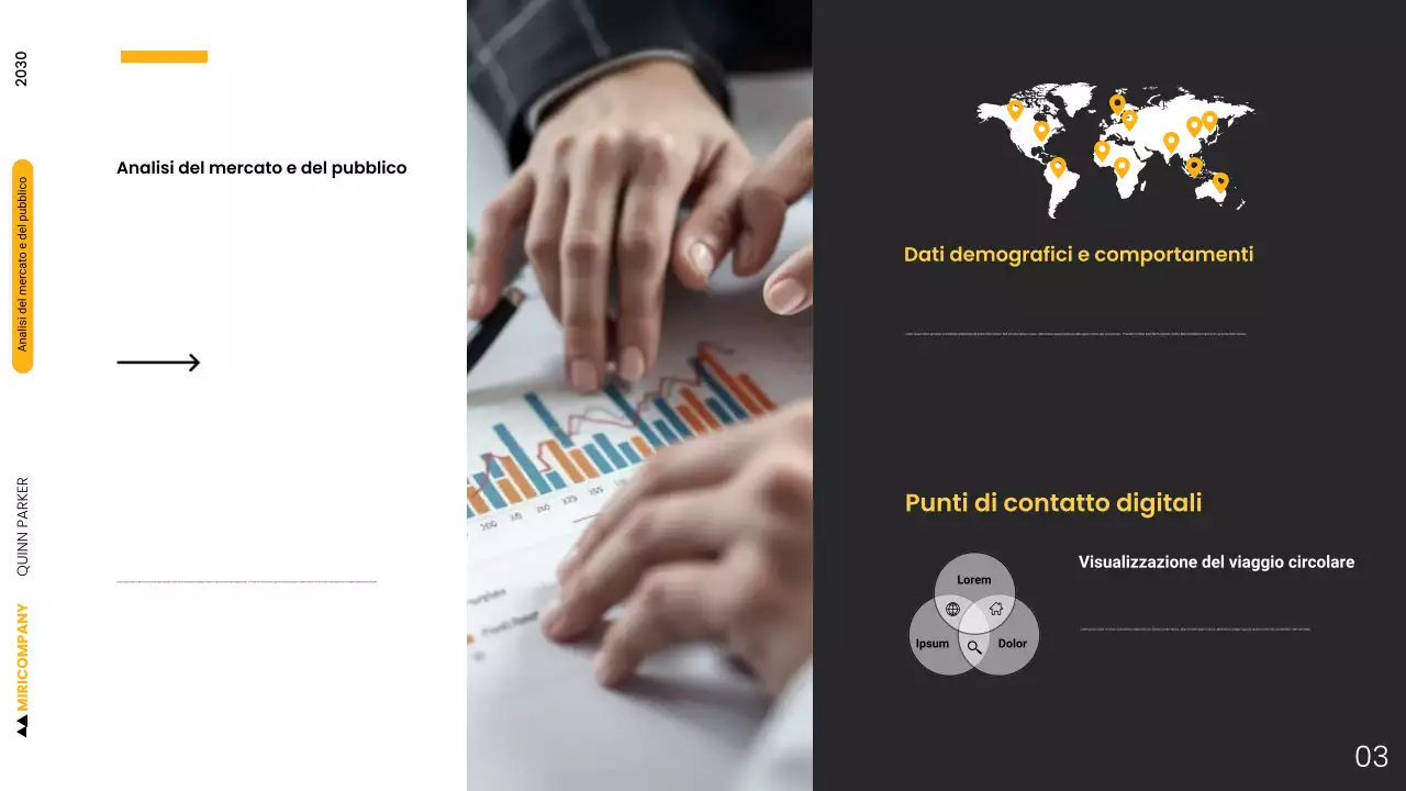 Presentazione della presenza online di Modern Boost