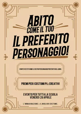 Annuncio dell'evento: costume vintage beige