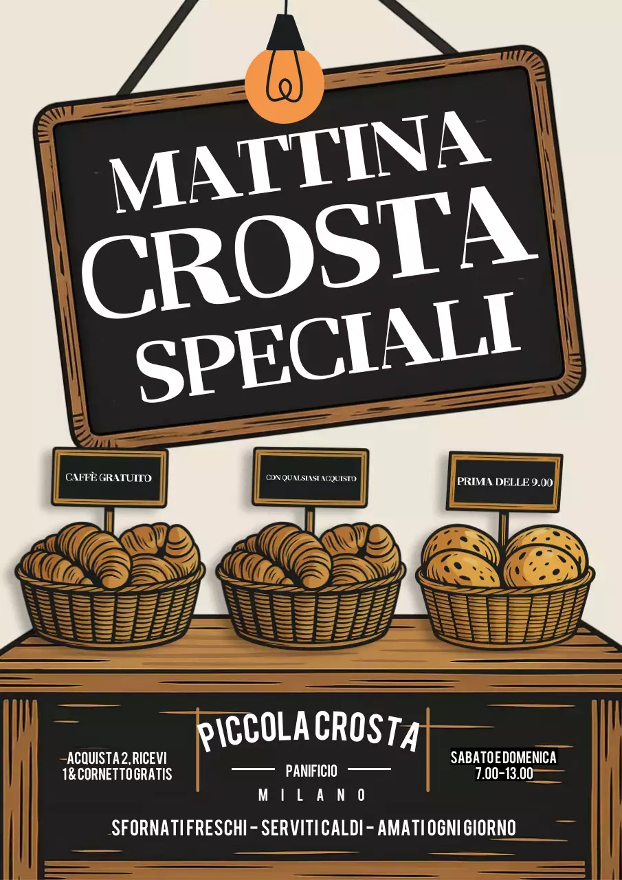 Promozione Beige Rustic Bakery