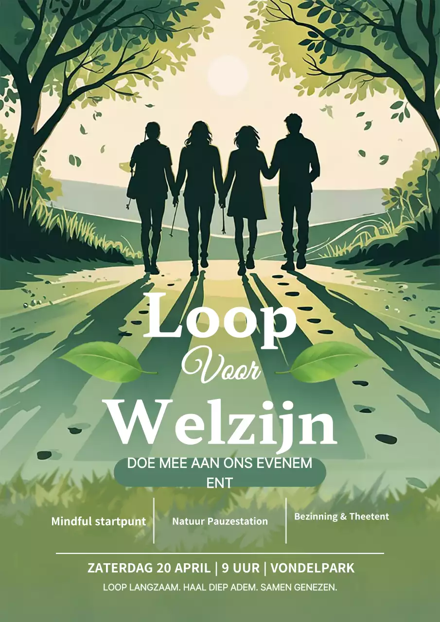 Groen Natuur Wellness Evenement