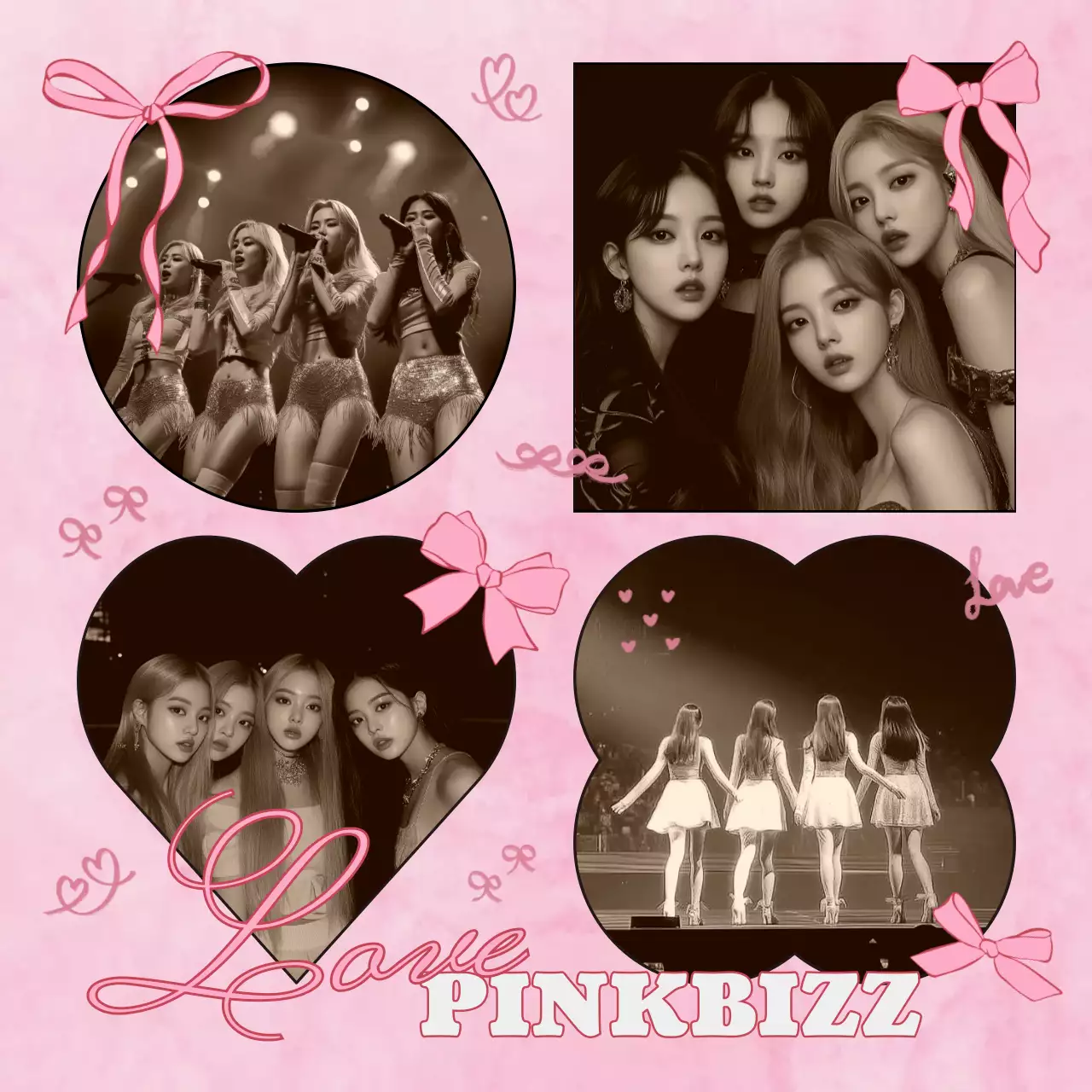 ピンク キュート アイドル