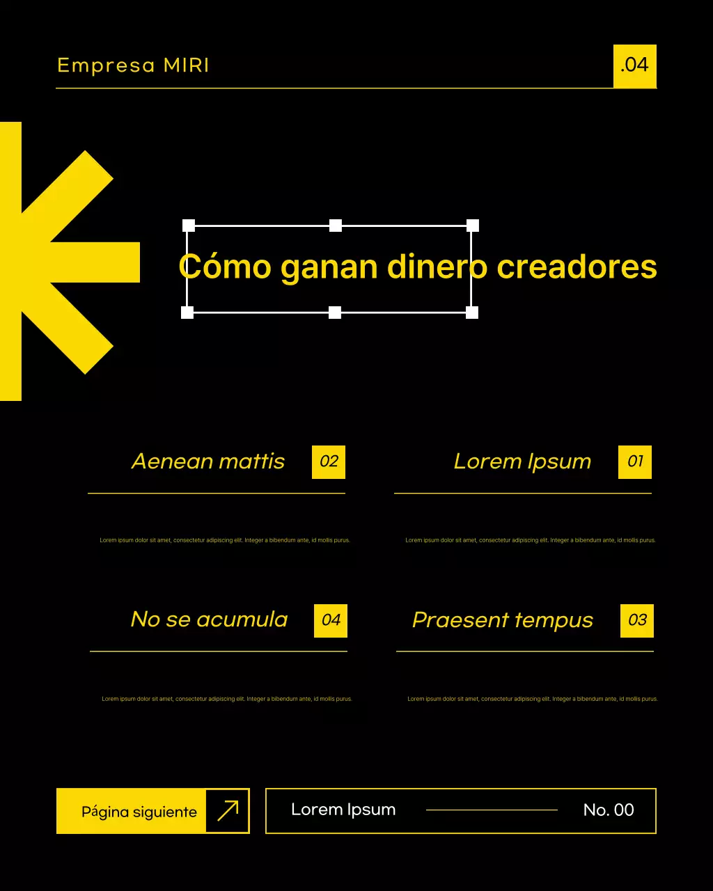 Consejos para creadores modernos de amarillos: carrusel de publicaciones de Instagram