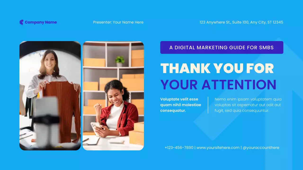 Purple Vibrant Pitch Deck Presentation