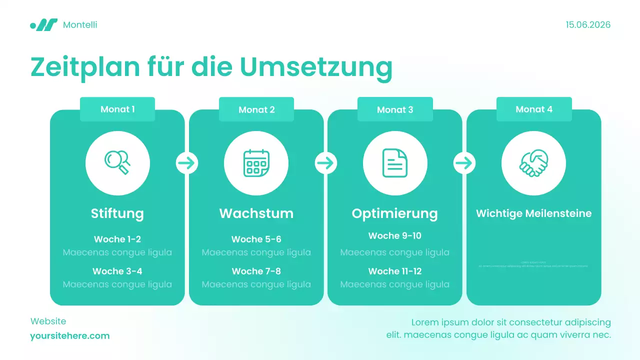 Teal Modern Digital Marketing Guide