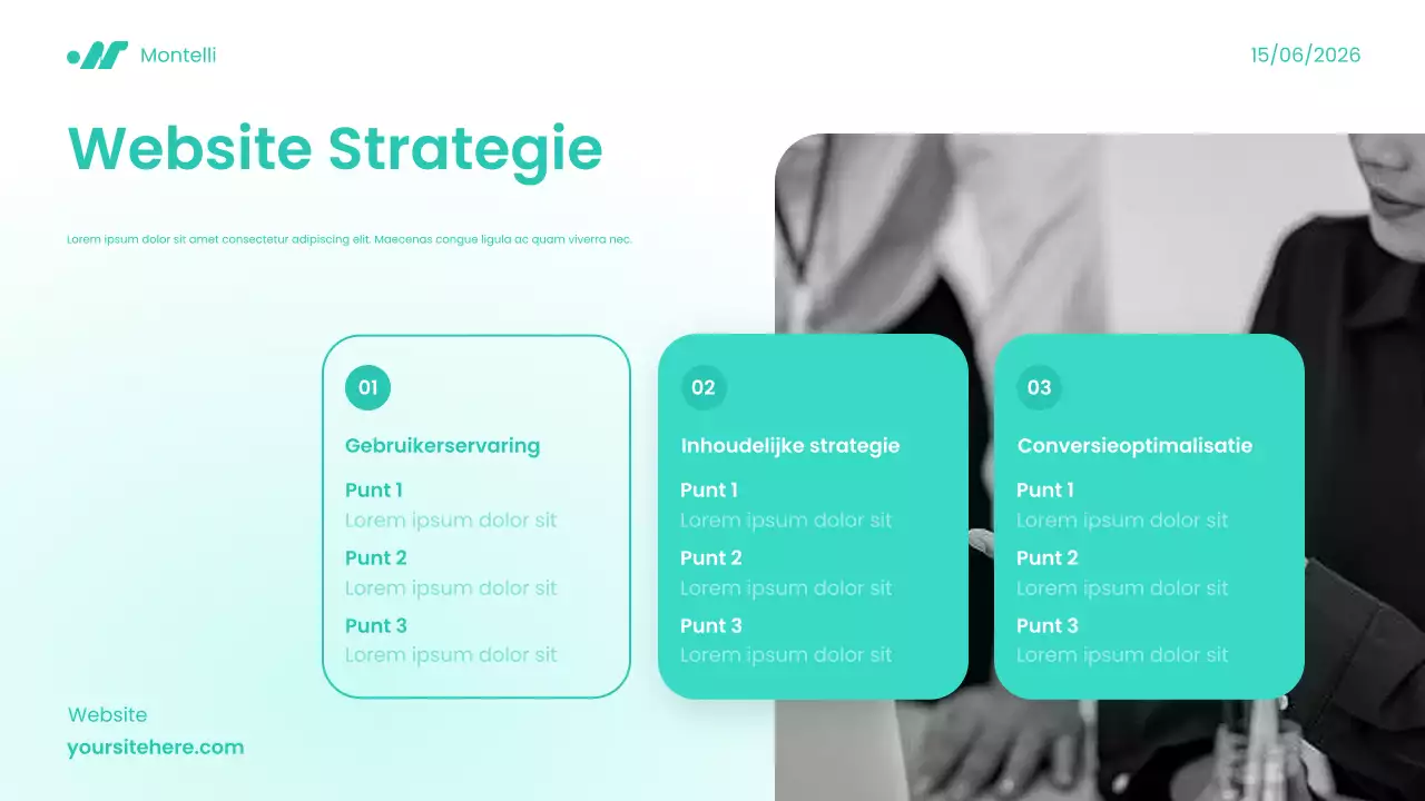 Teal Moderne Digitale Marketinggids