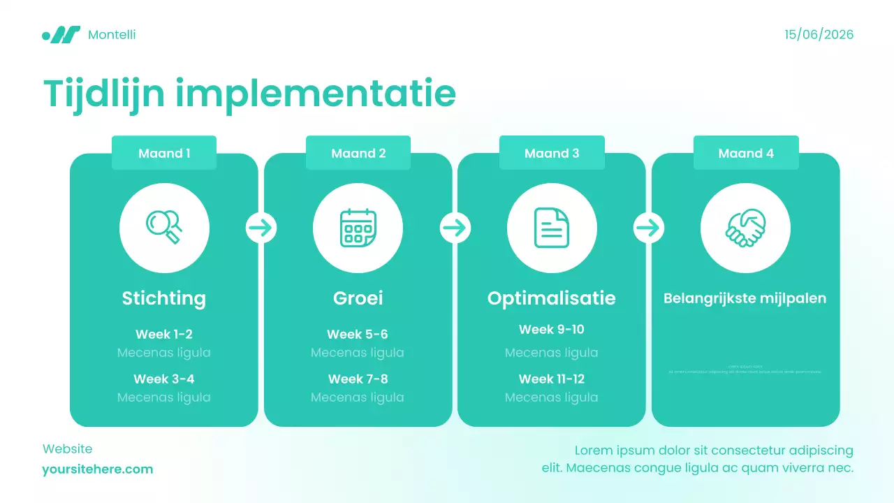 Teal Moderne Digitale Marketinggids