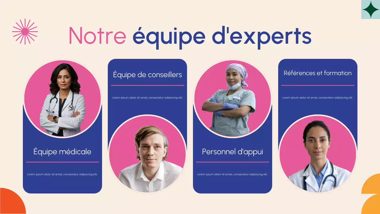 Présentation de promotion de la santé et du rétablissement moderne beige